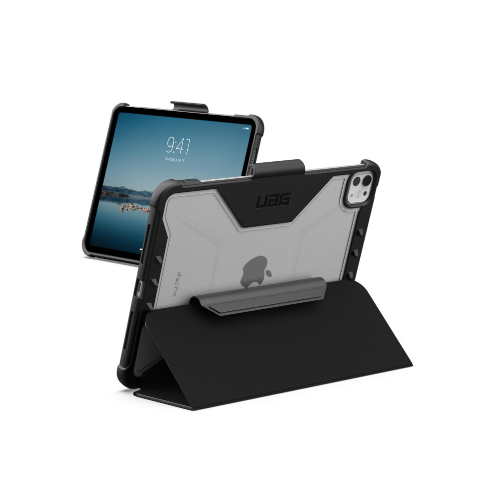Urban Armor Gear Uag Designed For Ipad Pro 11"" Case (5Th Gen 2024 M4) A2836 A2837 A3006 Rugged Transparent Clear Folio Cover With Penci 840283914058