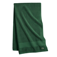 Lacoste Heritage Supima -puuvillainen kylpylakana, krokotiilinvihre , 89 x 180 cm