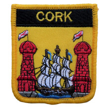 (Cork) Ireland Regional Shield Embroidered Patch