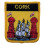 (Cork) Ireland Regional Shield Embroidered Patch 1