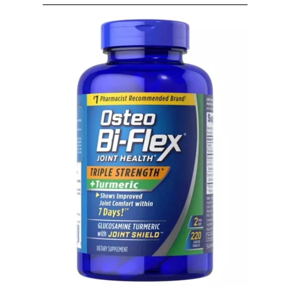 Osteo Bi-Flex Joint Health Triple Strength + Turmeric 220 Tablets