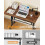 Adjustable Height Mobile Standing Desk for Walking Pad Treadmill 32 Inch 3