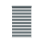 (75cm x 165cm, Grey) White Day & Night Zebra Roller Blind (165cm drop) - 45cm 1
