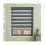 (75cm x 165cm, Grey) White Day & Night Zebra Roller Blind (165cm drop) - 45cm 2