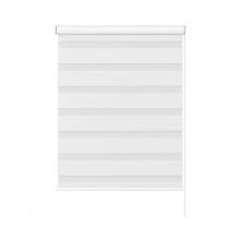 (145cm x 165cm, White) White Day & Night Zebra Roller Blind (165cm drop) - 45cm