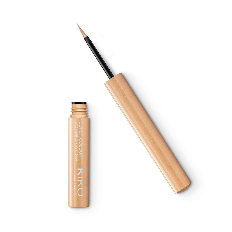 Kiko Milano New Super Colour Waterproof Eyeliner 02 | High Coverage Water-resistant Colourful Liquid Eyeliner