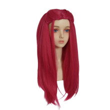 (Red Short Hair) Hunters Demon Kpop Cosplay Wig Long Straight Hair Temperature Fans Anime Silk