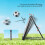 Homcom HOMCOM Angle Adjustable Rebounder Net Goal Training Set Football, Baseball 6