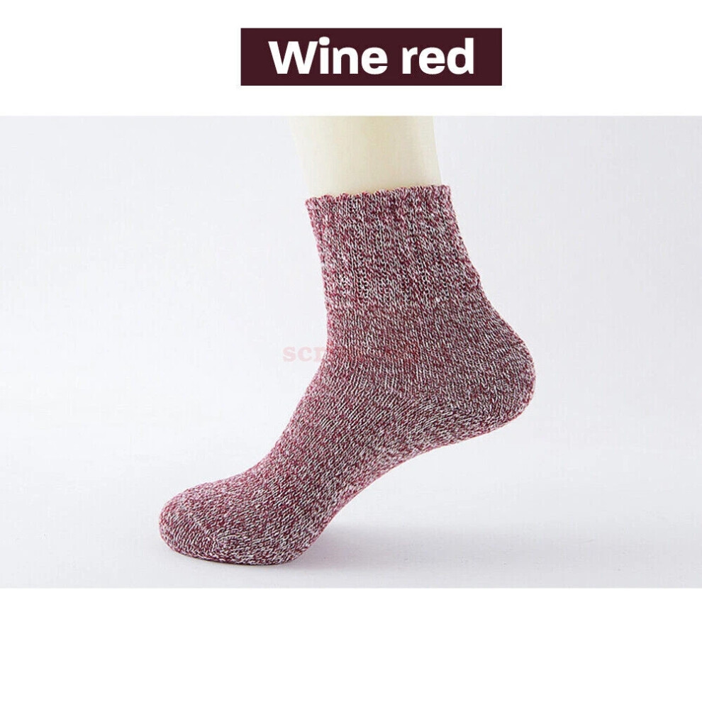 (#Wine Red) Solid Pure Color Formal Socks Cotton Fashion Casual Breathable Crew Socks-image-OPC-PHQS2HQ-NEW