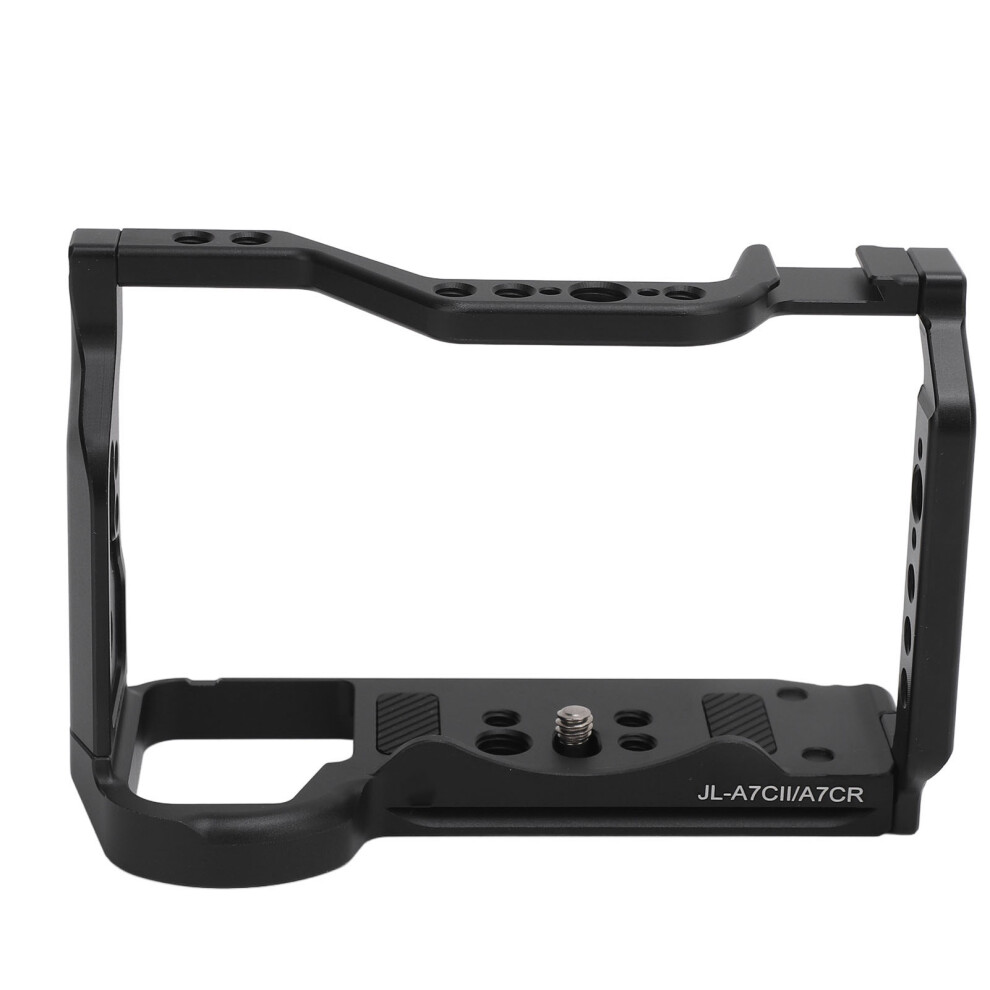 Camera Cage For A7cii A7cr A7c2 Vertical Shooting Handle With Cold Shoe Mount 1/4In 3/8In Threads For Arri Locating Hole For Arca Port 8081314086999