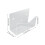 Dickes klares Acryl-Mailhalter, 207g, Letter 2