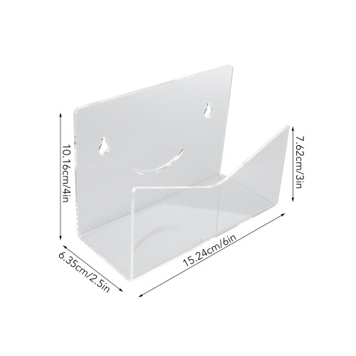 Dickes klares Acryl-Mailhalter, 207g, Letter 1