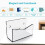 Dickes klares Acryl-Mailhalter, 207g, Letter 8