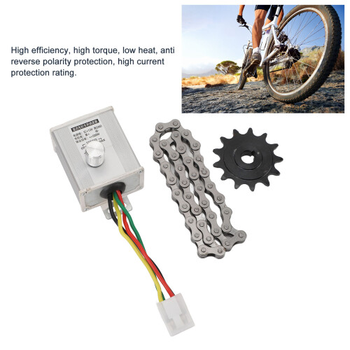 Motor Speed Controller Motor 12V500W Speed Controller Switch with 38 Sections Chain and 410 Model 13T Sprocke 2