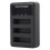 NP-BG1 USB-Batterieladegerät 3-Slot mit LCD-Display 1