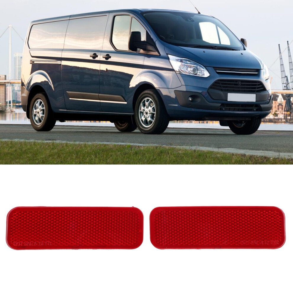 1 Pair Rear Bumper Reflector Bk21515c0aa Rear Bumper Reflector Strip For Transit Tourneo Grand 8231314093200