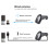 Barcodescanner USB 2.4G 1200mAh ABS 1D/2D QR 5