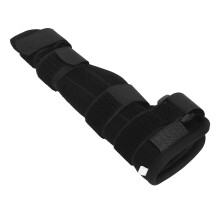 2-Finger-Schiene Gr. L schwarze Aluminiumplatte