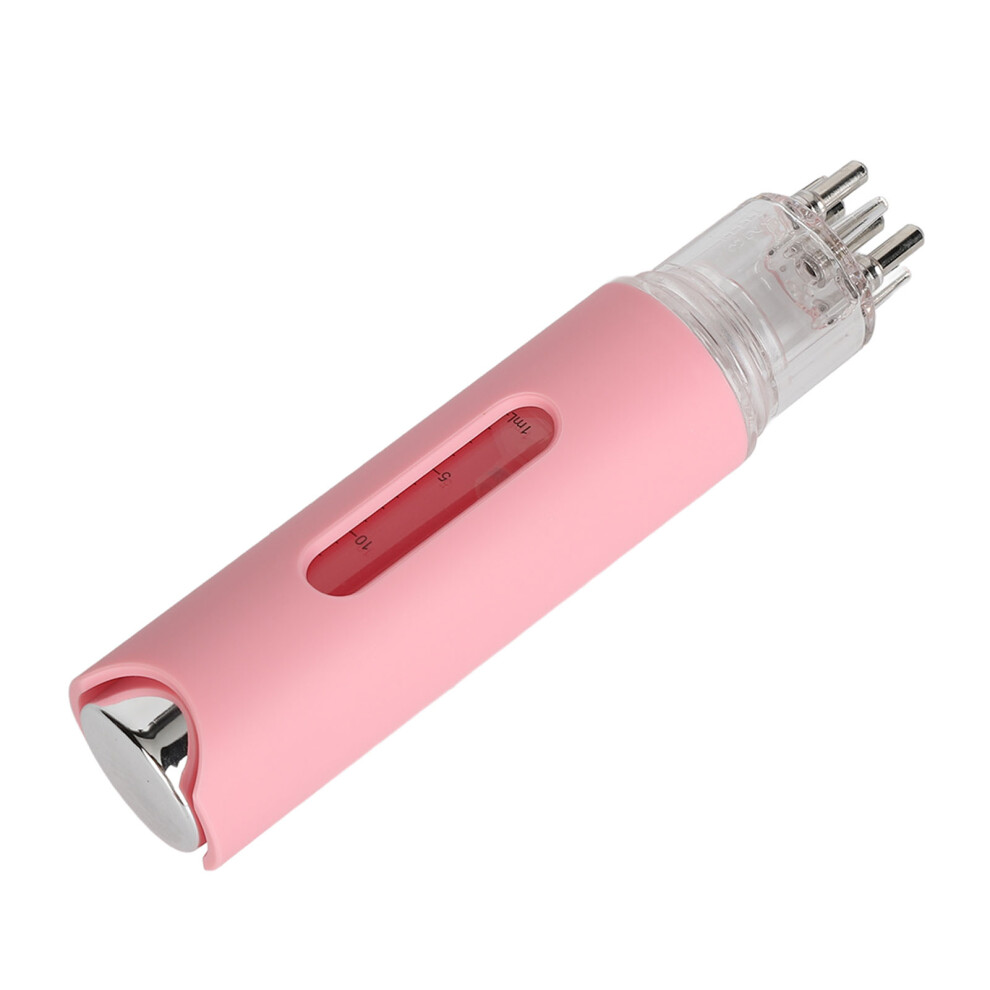 Scalp Applicator Comb 18ml Capacity Prevent Leakage Hair Massage Comb with Cleansing Brush for Hair Growth Pink
