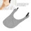 Nylon-Tracheostomie-Duschbezug, Grau, Wasserdicht 4
