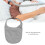 Nylon-Tracheostomie-Duschbezug, Grau, Wasserdicht 3