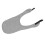 Nylon-Tracheostomie-Duschbezug, Grau, Wasserdicht 12