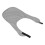 Nylon-Tracheostomie-Duschbezug, Grau, Wasserdicht 16