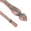 2er Pack Retro-Nahttrenner Roségold 11,7 x 1,5 cm 9