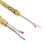 2er Pack Retro-Nahttrenner - Goldmetall, 11,71,5 cm 11