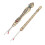 2er-Pack Retro-Nahttrenner, Kupferfarbe, L 11,7 x 1,5 cm 8