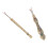 2er-Pack Retro-Nahttrenner, Kupferfarbe, L 11,7 x 1,5 cm 14