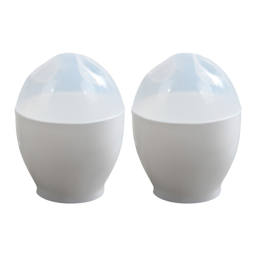 Mikrowellen-Ei-Becher Mini-Design 2-teiliges Set - PP 2