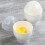 Mikrowellen-Ei-Becher Mini-Design 2-teiliges Set - PP 8