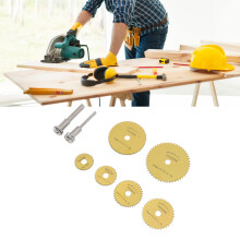 8 Stück HSS-Trennscheiben-Set Mini Ultradünn Gold