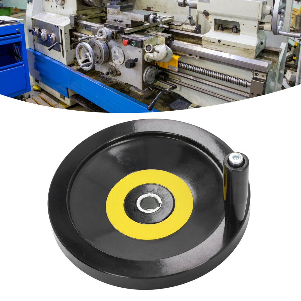 Table Saw Handwheel 22Mm Center Hole 250Mm Outer Diameter With Revolving Handle For Lathe Milling Machine Grinder 8291314104474