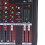 8 Channel Audio Mixer,48V Phantom Power DJ Mixer W/ LCD Display 12