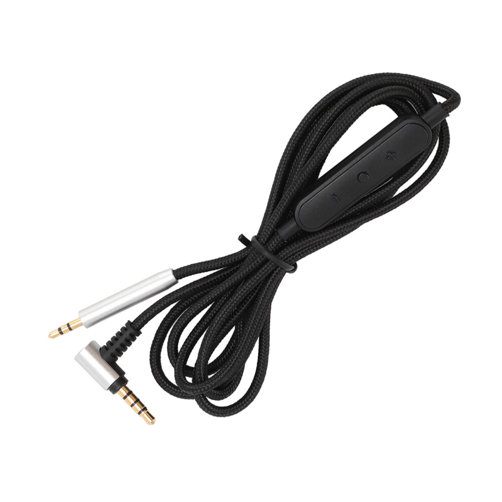 2.5Mm To 3.5Mm Headphone Cable With Inline Mic And Volume Control For Qc25 Qc35 Qc35ii Qc45 Nc700 Y40 Y45 Y50 Headphones 1.5M 7891314108192