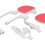 3-in-1 VR-Griffaufsatz für Meta Quest 3 ABS 5