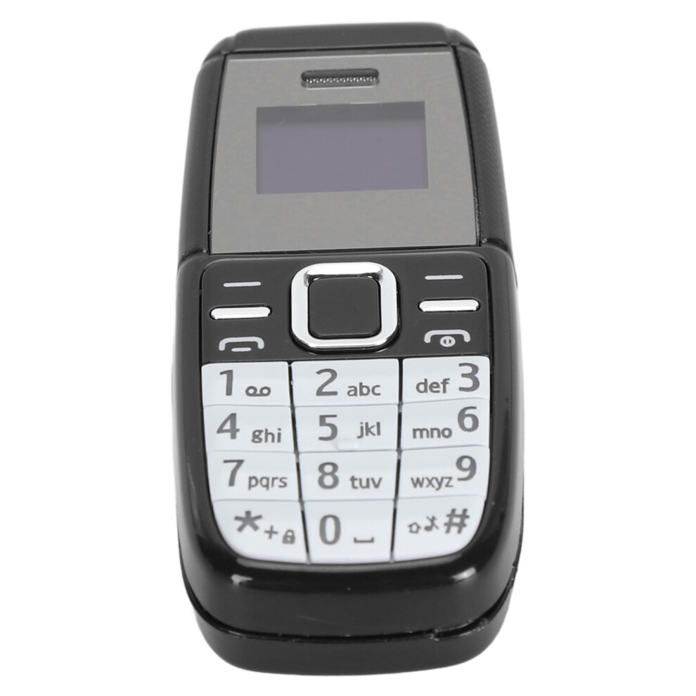 Mini Button Phone Unlocked Dual Sim Card 2G Gsm Low Radiation Bt Dialer Music Player With Voice Changer Smallest Mobile Phone Black 7691314111716