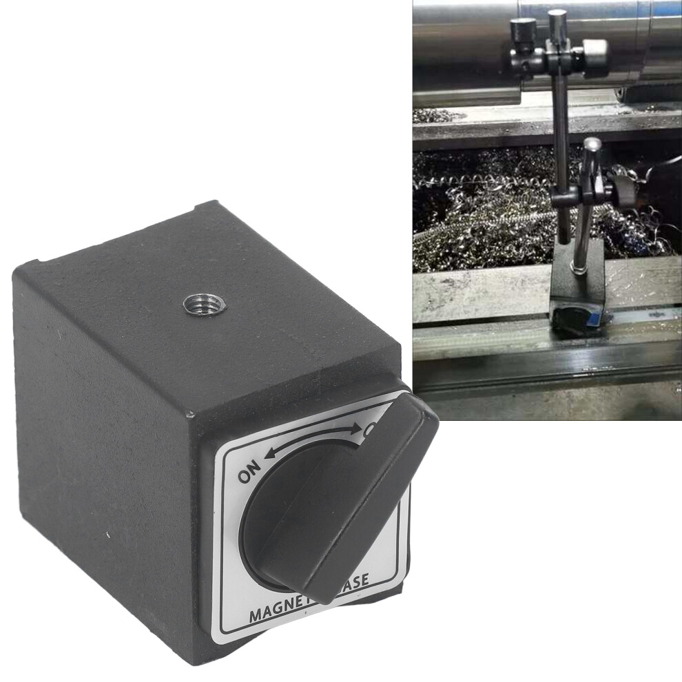 Magnetic Base Holder High Hardness 33Lb M5 Threaded Dial V Indicator Magnetic Base Stand 3731314112475