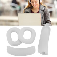 Silikon-Ohrpolsterabdeckung für iOS-Ohrhörer weiß