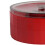 Rotierbare geteilte Servierplatte mit Deckel in Rot 11