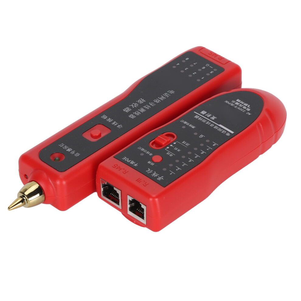 Line Finder Rj11 Rj45 Wire Tracker Strong Anti Interference Multi Functional Network Cable Tester 4691314121596