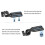 15mm Rod Clamp Adapter with Mounting Plate for DJI Focus Pro LiDAR 5