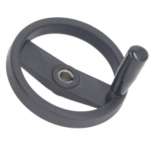 Handrad Ø160 mm, Mitloch Ø16 mm, 2-Speichen