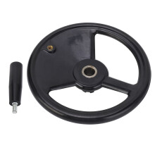 Handrad 22x250mm, Technische Kunststoffe, rund