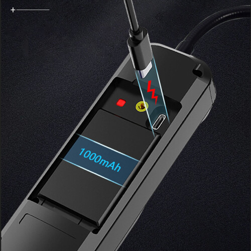 Gasmessgerät ABS Tragbar 1000mAh, 50-100000ppm 2