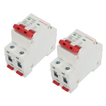 2P 50A 500V DC Leitungsschutzschalter DIN-Schiene 4500A