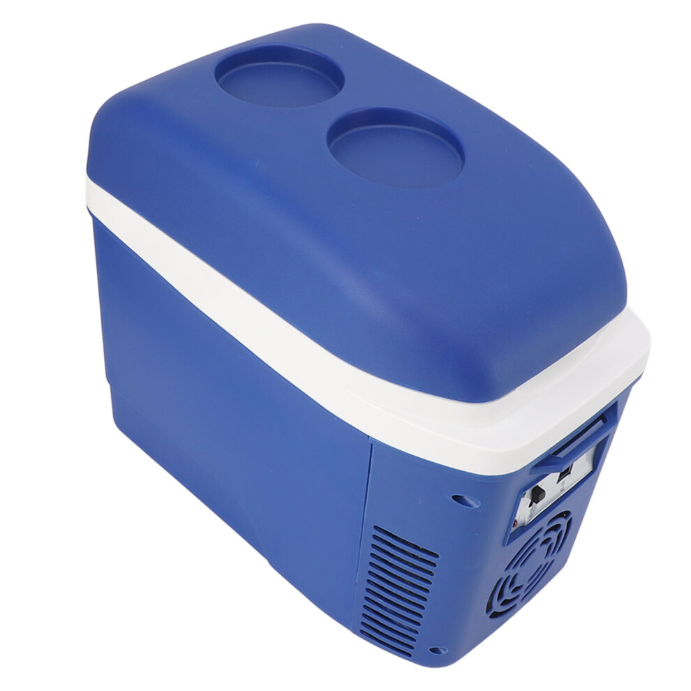 Car Fridge 7L Cooling Heating Dual Use Electric Cooler Portable Mini Car Refrigerator with DC 12V Cigarette Lighter Strap for Camping-image-OPC-PHQSFGP-NEW