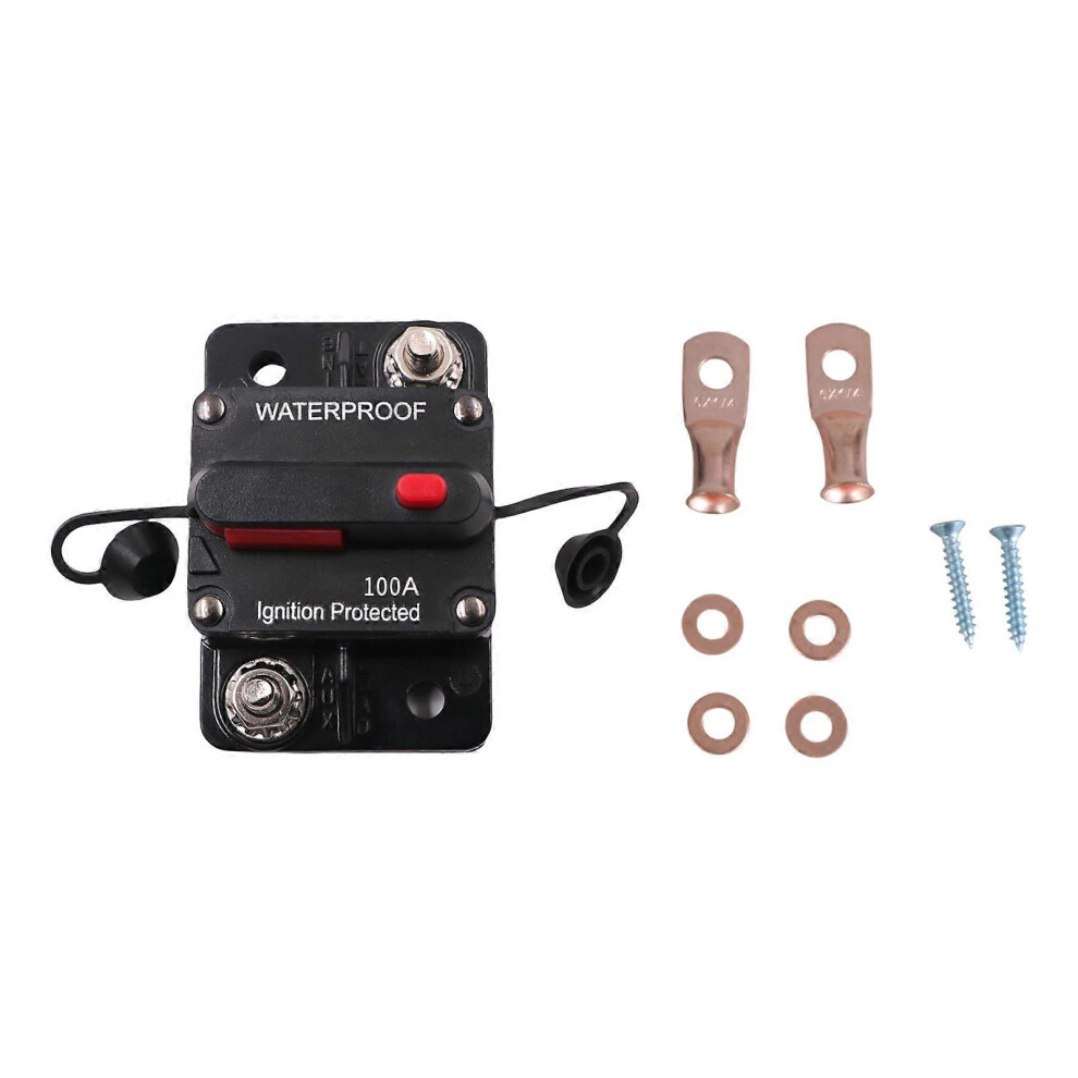 (200A, One Size) High Current Circuit Breaker 20A-300A Circuit Breaker With Manual Resets Switches For Marine Trolling Motors Boats 3081097235534